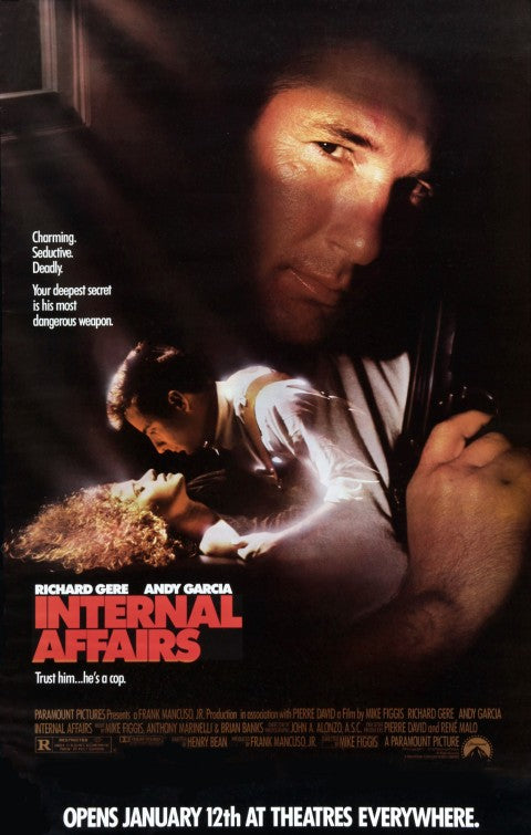 the movie poster: Internal Affairs (1990)