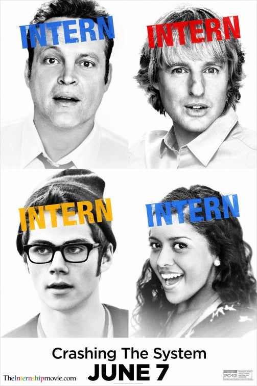1000 piece jigsaw puzzle for the movie poster: The Internship (2013) ver6