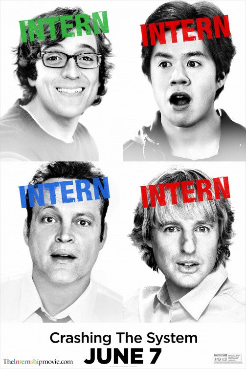 1000 piece jigsaw puzzle for the movie poster: The Internship (2013) ver7