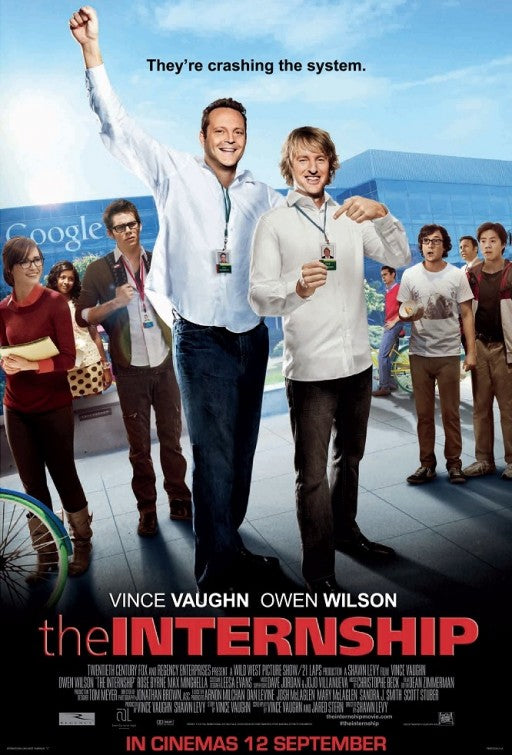 1000 piece jigsaw puzzle for the movie poster: The Internship (2013) ver8