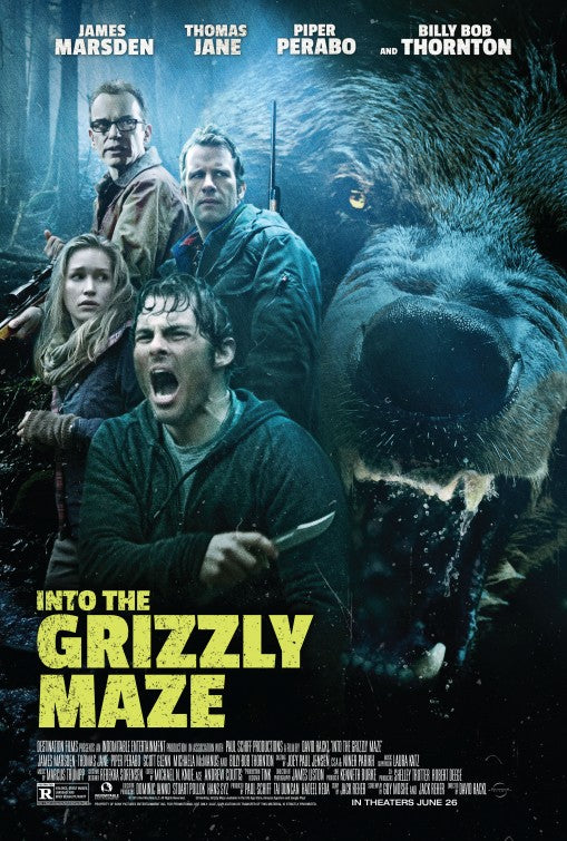 1000 piece jigsaw puzzle for the movie poster: Into the Grizzly Maze (2015)