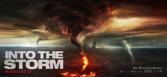 1000 piece jigsaw puzzle for the movie poster: Into the Storm (2014) ver5