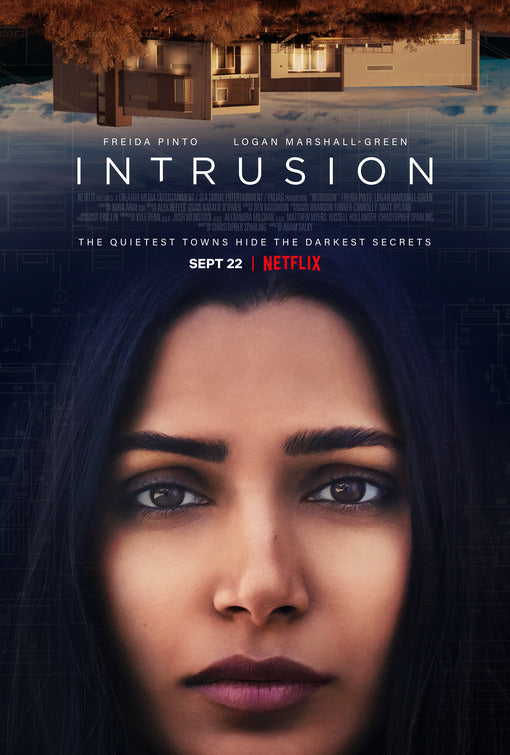 1000 piece jigsaw puzzle for the movie poster: Intrusion (2021)