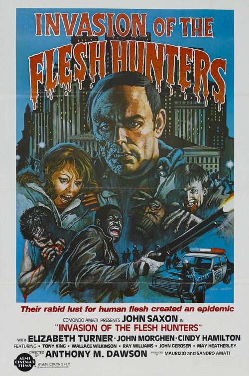 the movie poster: Invasion of the Fleshhunters (1982)