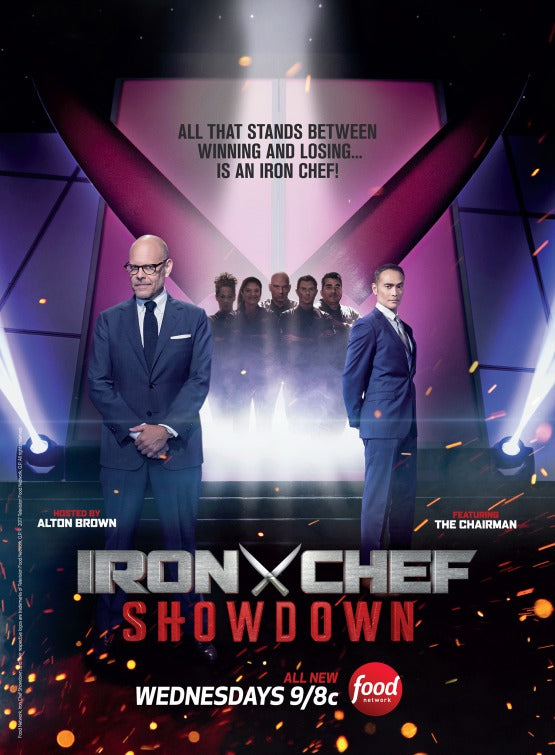 1000 piece jigsaw puzzle for tv poster: Iron Chef Showdown