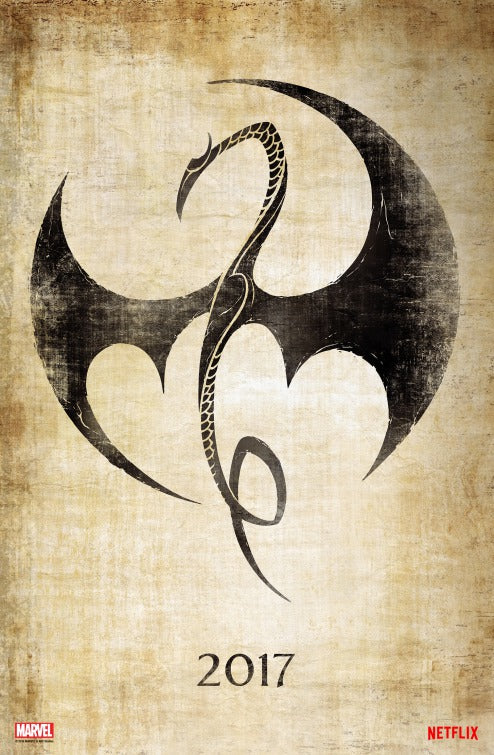 1000 piece jigsaw puzzle for tv poster: Iron Fist