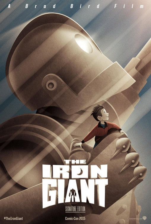 1000 piece jigsaw puzzle for the movie poster: The Iron Giant (1999) ver3