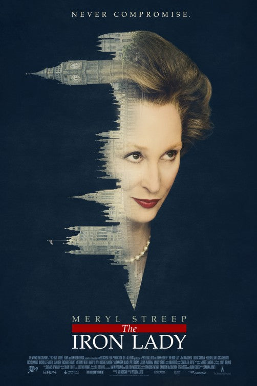 1000 piece jigsaw puzzle for the movie poster: The Iron Lady (2011)