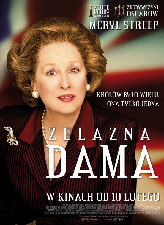 1000 piece jigsaw puzzle for the movie poster: The Iron Lady (2011) ver5