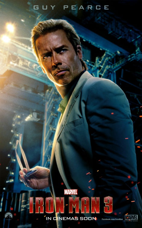 1000 piece jigsaw puzzle for the movie poster: Iron Man 3 (2013) ver4