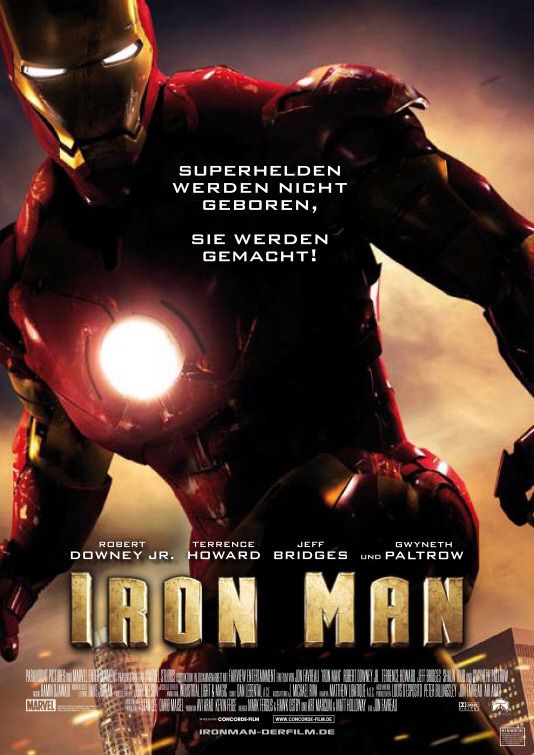 the movie poster: Iron Man (2008) ver5