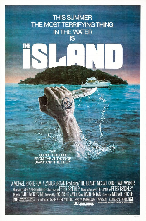 1000 piece jigsaw puzzle for the movie poster: The Island (1980)