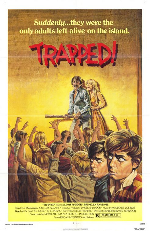 the movie poster: Island of the Damned (aka Trapped) (1978)