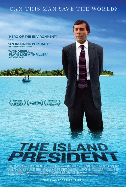 1000 piece jigsaw puzzle for the movie poster: The Island President (2012)