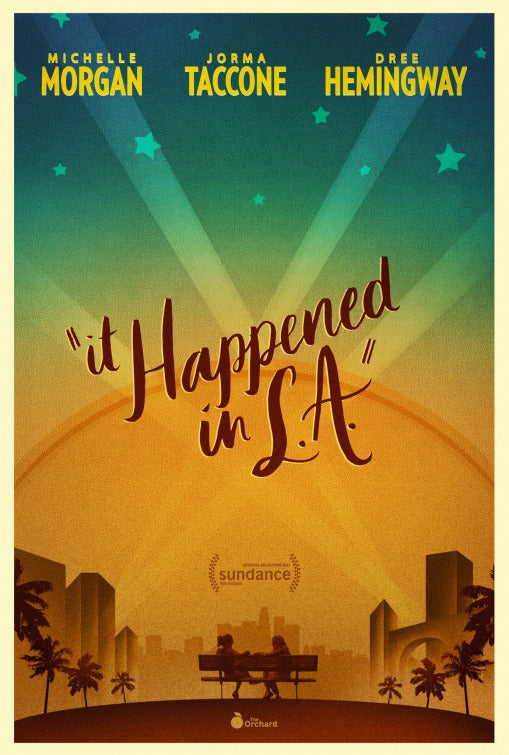 1000 piece jigsaw puzzle for the movie poster: It Happened in L.A. (2017)