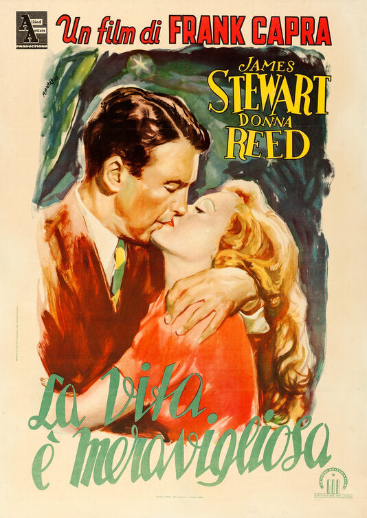 1000 piece jigsaw puzzle for the movie poster: It's a Wonderful Life (1946) ver7