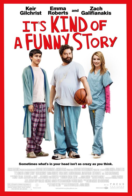 1000 piece jigsaw puzzle for the movie poster: It's Kind of a Funny Story (2010)