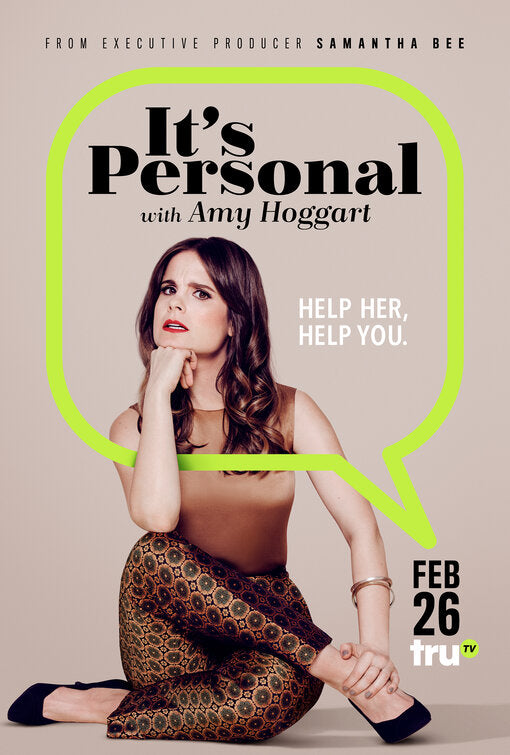 1000 piece jigsaw puzzle for tv poster: It's Personal With Amy Hoggart