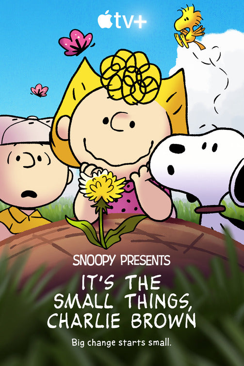 1000 piece jigsaw puzzle for tv poster: It's the Small Things, Charlie Brown