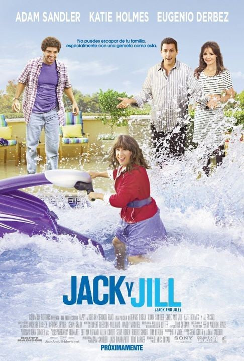 1000 piece jigsaw puzzle for the movie poster: Jack and Jill (2011) ver2