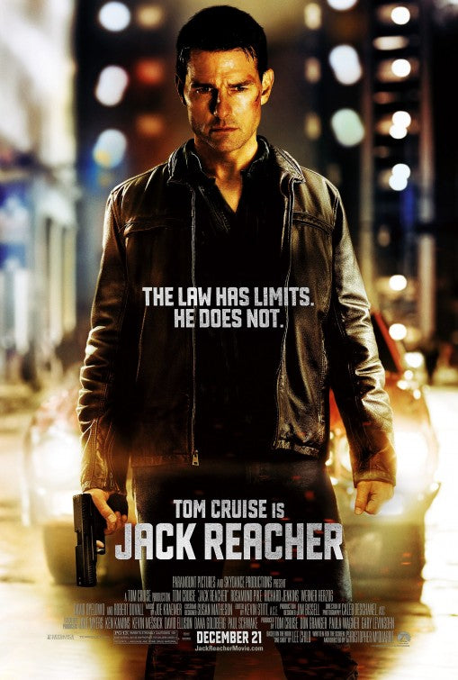 1000 piece jigsaw puzzle for the movie poster: Jack Reacher (2012) ver2