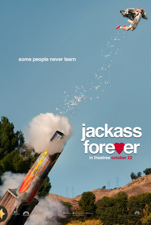 1000 piece jigsaw puzzle for the movie poster: Jackass Forever (2022)