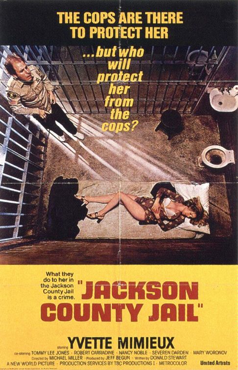 the movie poster: Jackson County Jail (1976)