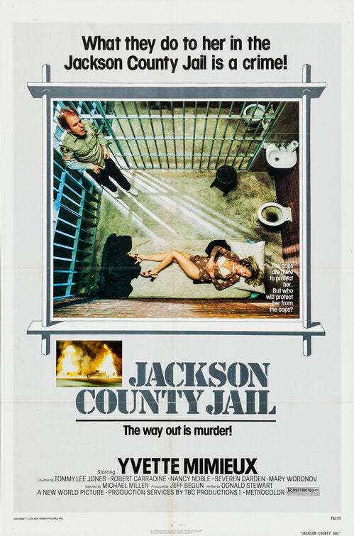 1000 piece jigsaw puzzle for the movie poster: Jackson County Jail (1976) ver2