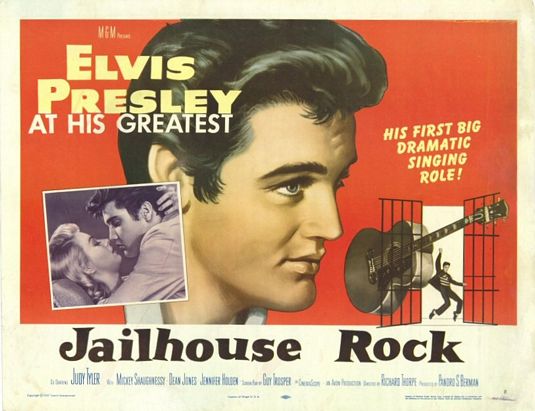 the movie poster: Jailhouse Rock (1957) ver2