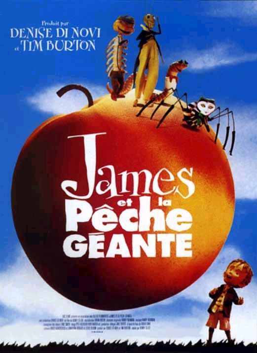 the movie poster: James And The Giant Peach (1996) ver2