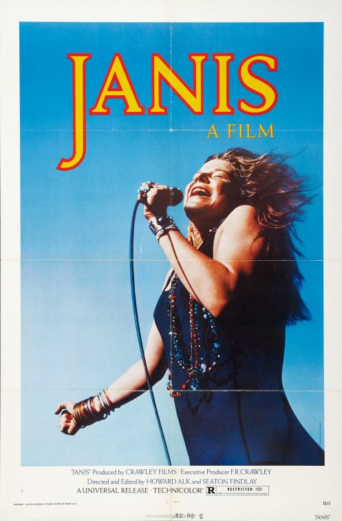1000 piece jigsaw puzzle for the movie poster: Janis (1974)