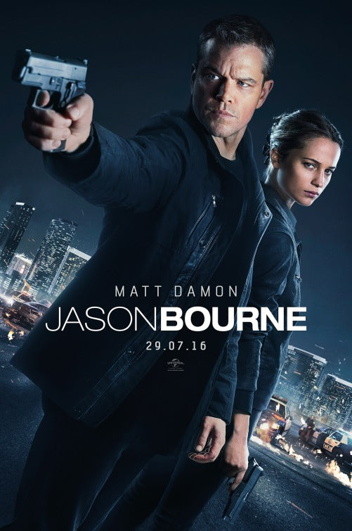 1000 piece jigsaw puzzle for the movie poster: Jason Bourne (2016) ver3