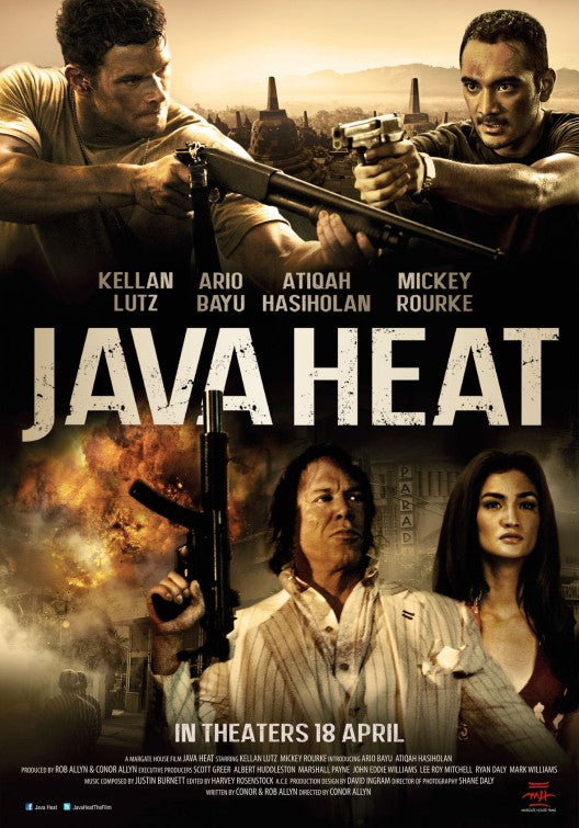 1000 piece jigsaw puzzle for the movie poster: Java Heat (2013)