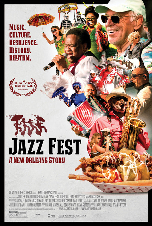 1000 piece jigsaw puzzle for the movie poster: Jazz Fest: A New Orleans Story (2022)