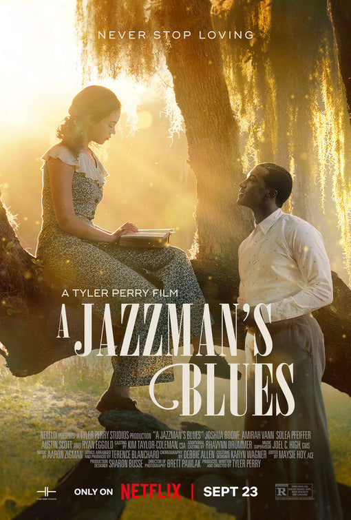 1000 piece jigsaw puzzle for the movie poster: A Jazzman's Blues (2022)