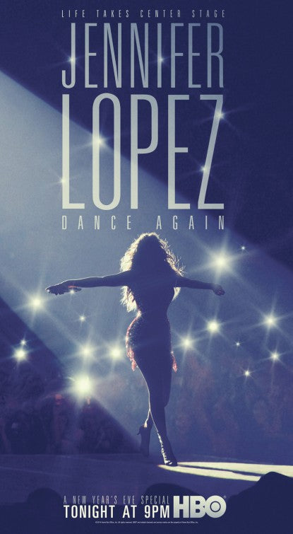 1000 piece jigsaw puzzle for tv poster: Jennifer Lopez: Dance Again