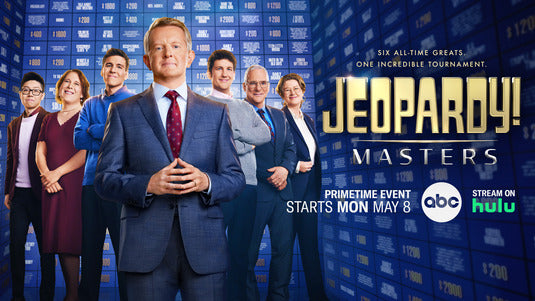 1000 piece jigsaw puzzle for tv poster: Jeopardy! Masters, ver2