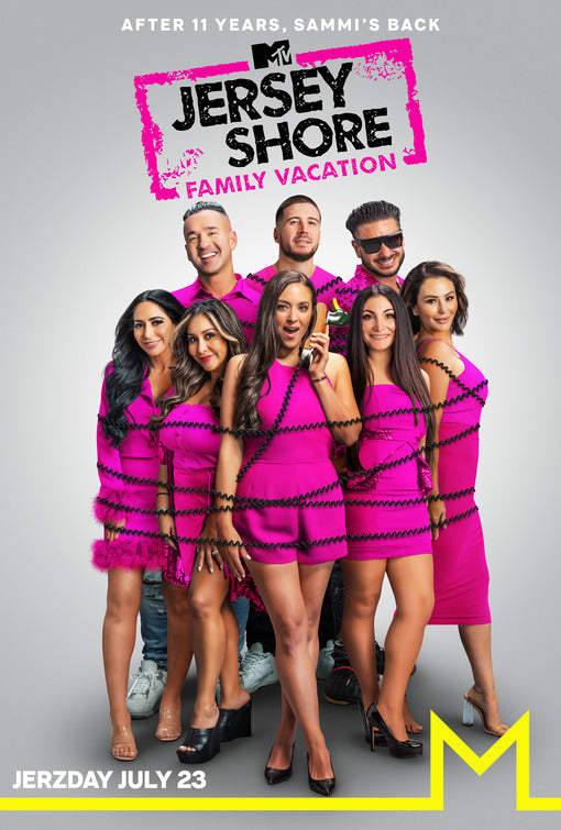 1000 piece jigsaw puzzle for tv poster: Jersey Shore Family Vacation, ver6