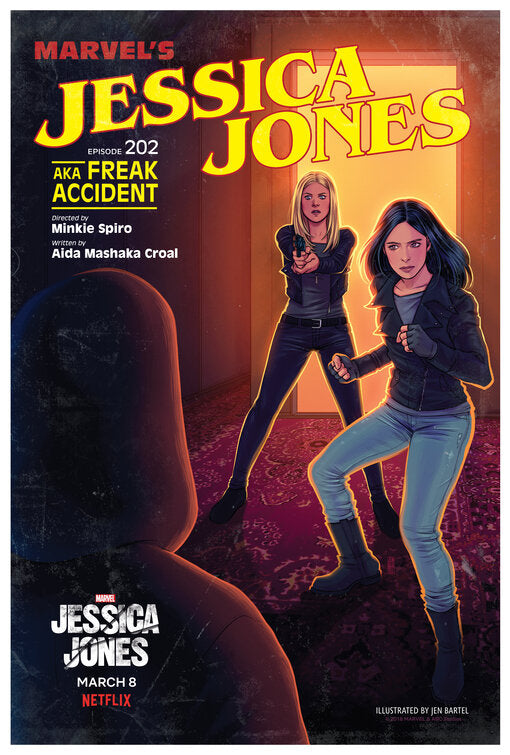 1000 piece jigsaw puzzle for tv poster: Jessica Jones, ver8