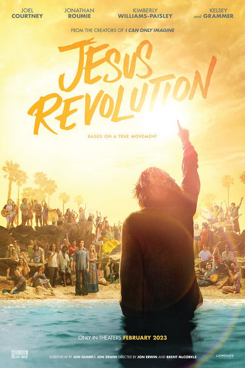 1000 piece jigsaw puzzle for the movie poster: Jesus Revolution (2023)