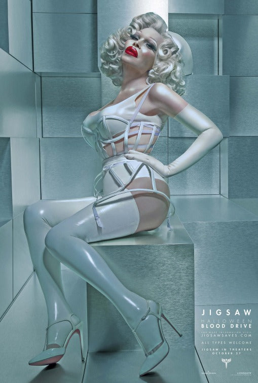 1000 piece jigsaw puzzle for the movie poster: Jigsaw (2017) ver17