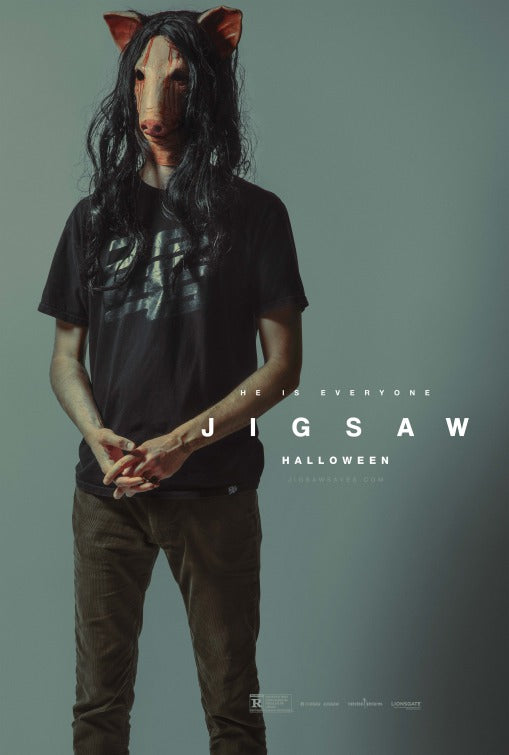 1000 piece jigsaw puzzle for the movie poster: Jigsaw (2017) ver2