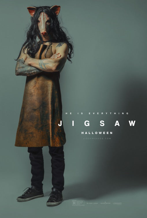 1000 piece jigsaw puzzle for the movie poster: Jigsaw (2017) ver4