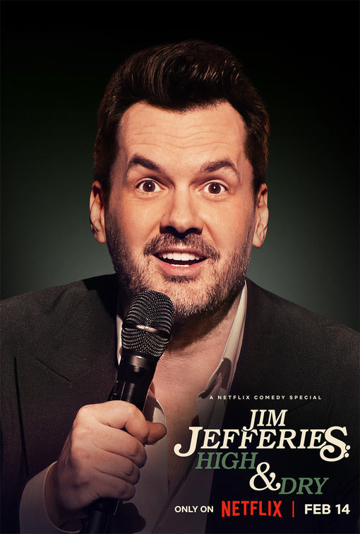 1000 piece jigsaw puzzle for tv poster: Jim Jefferies: High & Dry