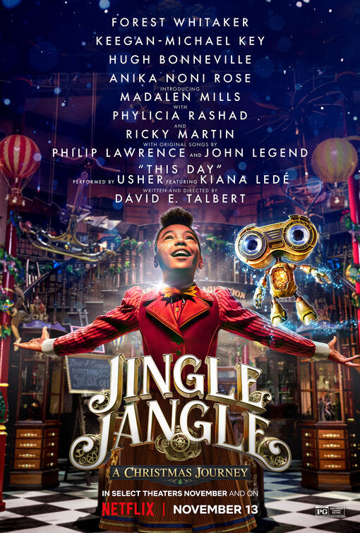 1000 piece jigsaw puzzle for the movie poster: Jingle Jangle: A Christmas Journey (2020) ver2