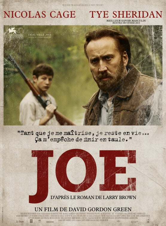 1000 piece jigsaw puzzle for the movie poster: Joe (2014)