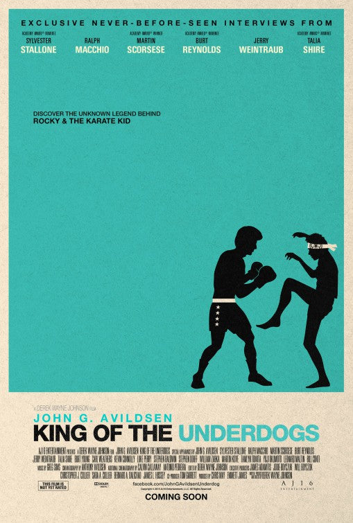 1000 piece jigsaw puzzle for the movie poster: John G. Avildsen: King of the Underdogs (2017)