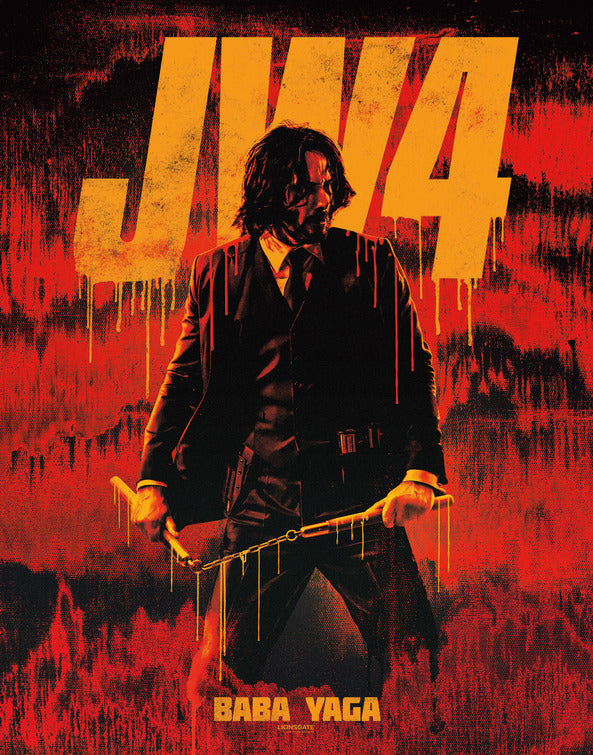 1000 piece jigsaw puzzle for the movie poster: John Wick: Chapter 4 (2023)