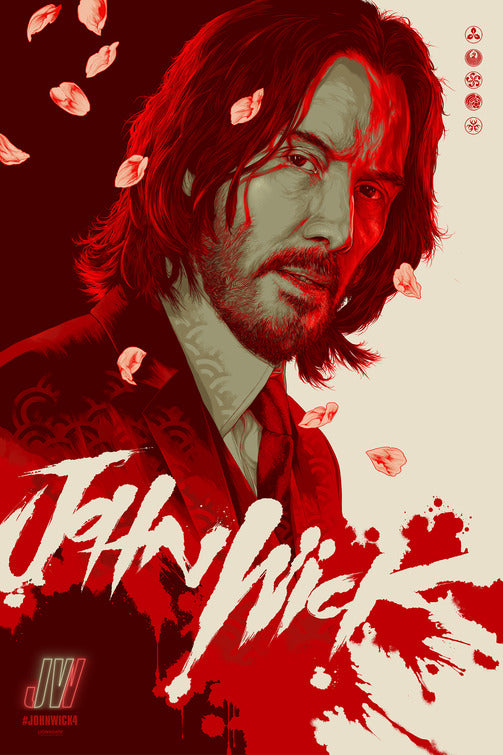 1000 piece jigsaw puzzle for the movie poster: John Wick: Chapter 4 (2023) ver15