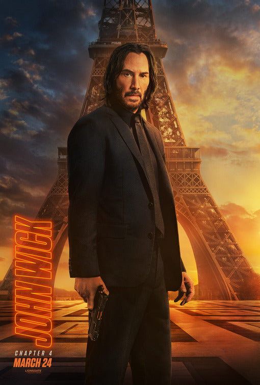 1000 piece jigsaw puzzle for the movie poster: John Wick: Chapter 4 (2023) ver3
